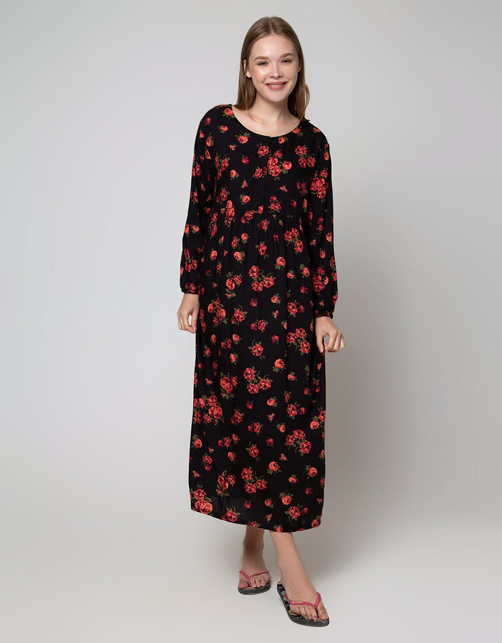 St. Yves Long Sleeve Maxi Dress Diana Rose