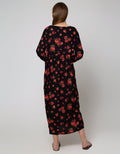 St. Yves Long Sleeve Maxi Dress Diana Rose