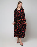 St. Yves Long Sleeve Maxi Dress Diana Rose