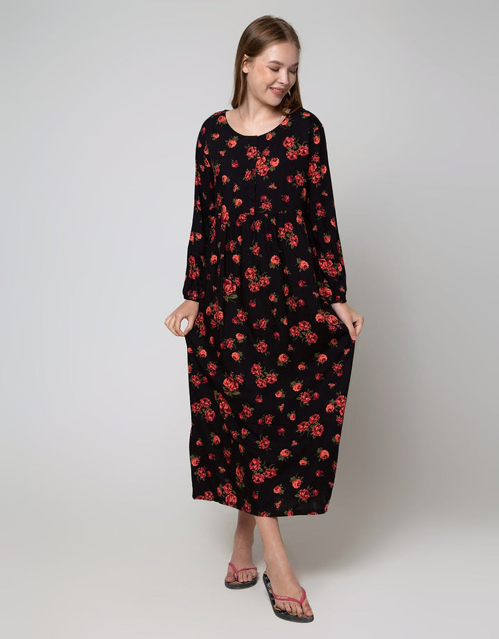 St. Yves Long Sleeve Maxi Dress Diana Rose