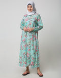 St. Yves Long Sleeve Maxi Dress Croc