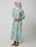 St. Yves Long Sleeve Maxi Dress Croc