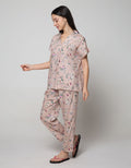 St. Yves Short Sleeve Pyjama Pants Weis
