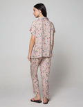St. Yves Short Sleeve Pyjama Pants Weis