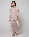 St. Yves Short Sleeve Pyjama Pants Weis