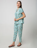 St. Yves Short Sleeve Pyjama Pants Weis