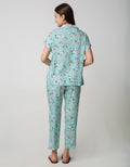 St. Yves Short Sleeve Pyjama Pants Weis