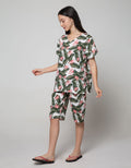 St. Yves Short Sleeve Pyjama Capri