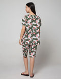St. Yves Short Sleeve Pyjama Capri