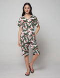 St. Yves Short Sleeve Pyjama Capri