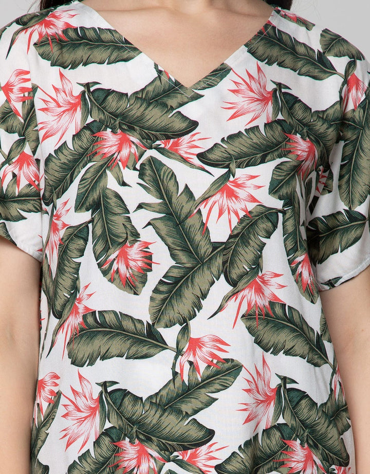 St. Yves Short Sleeve Pyjama Capri