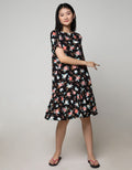 St. Yves Short Sleeve Midi Dress