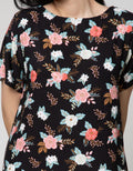 St. Yves Short Sleeve Midi Dress