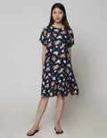 St. Yves Short Sleeve Midi Dress