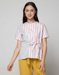 Connexion Short Sleeve Blouse Baby Terry Comb