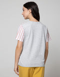 Connexion Short Sleeve Blouse Baby Terry Comb