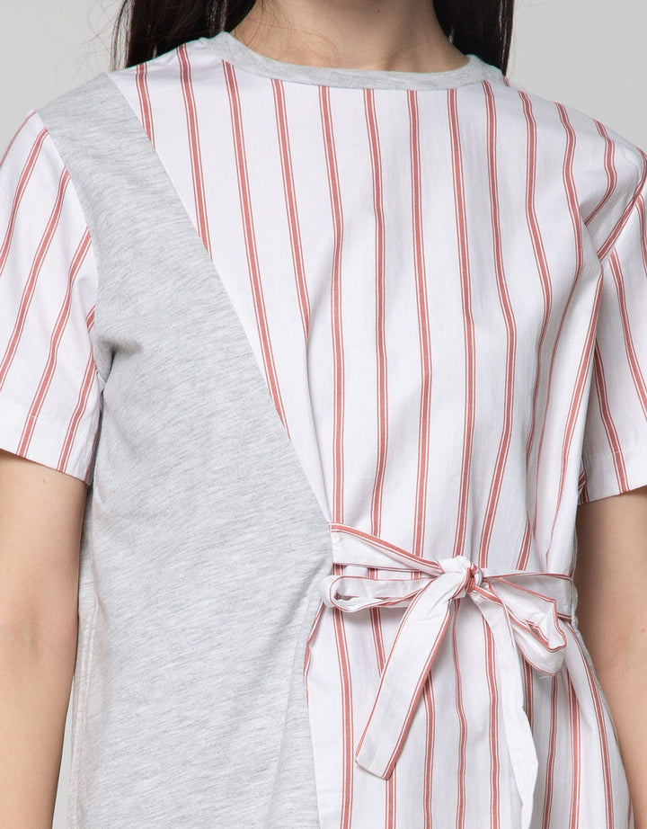 Connexion Short Sleeve Blouse Baby Terry Comb