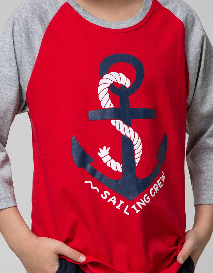 Nevada Long Sleeve T-Shirt Ki Raglan Sailing