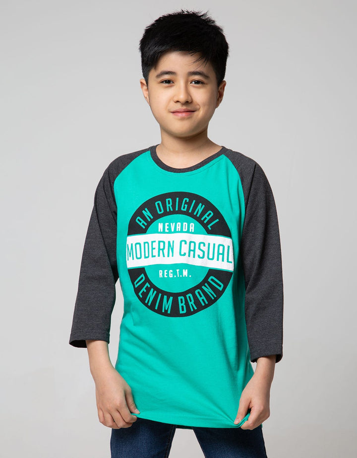 Nevada 3/4 Basic Raglan T-Shirt