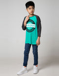 Nevada 3/4 Basic Raglan T-Shirt