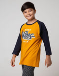 Nevada Kids Top Long Sleeve T-Shirt Raglan Good Vibes