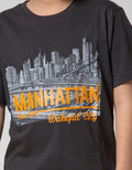 Nevada Kids Short Sleeve T-Shirt Manhattan