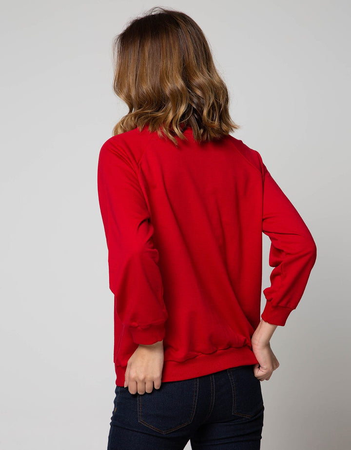 Nevada Sweatshirt Cny Ox Flocking