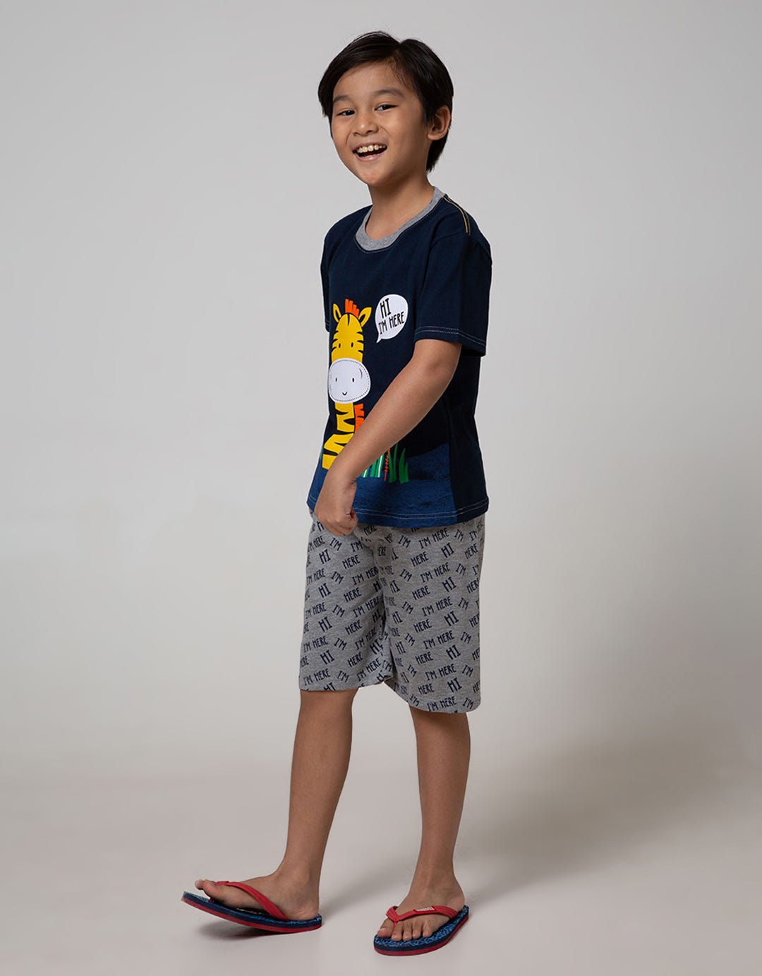 Little M Top-Bottom-Set Animal Safari