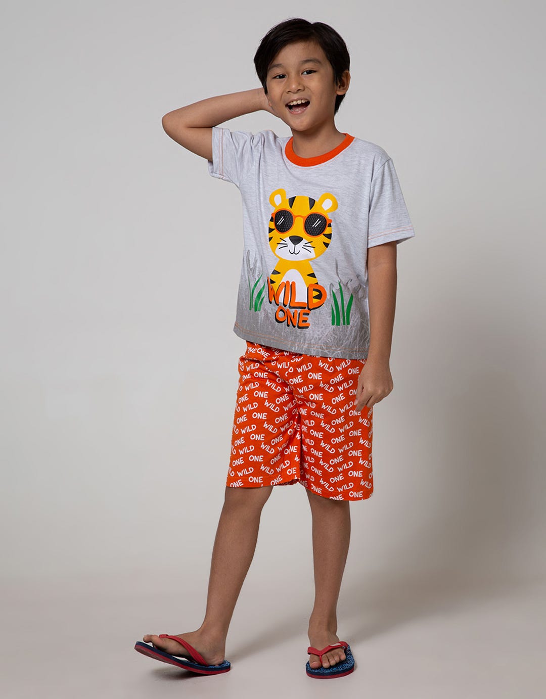 Little M Top-Bottom-Set Animal Safari