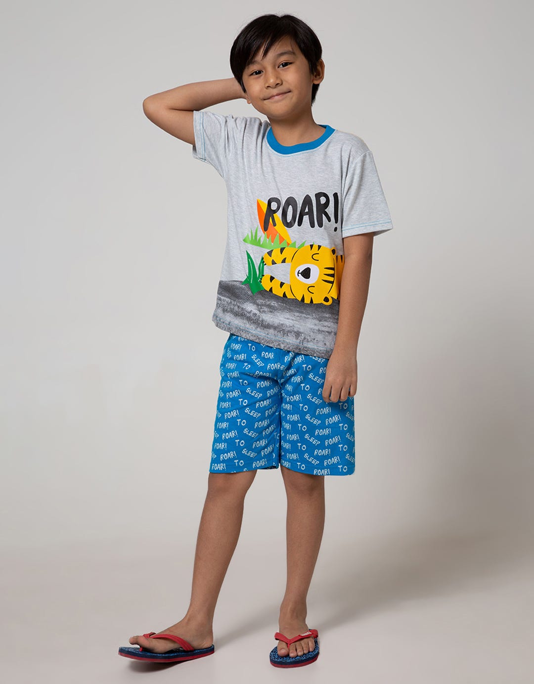 Little M Top-Bottom-Set Animal Safari