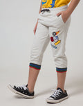 Little M Jogger Long Knit Terry Racing