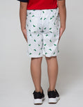 Little M Short Pants Woven Basic Dino Double Rib
