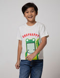 Little M Short Sleeve T-Shirt Croco Snap Happy Flip