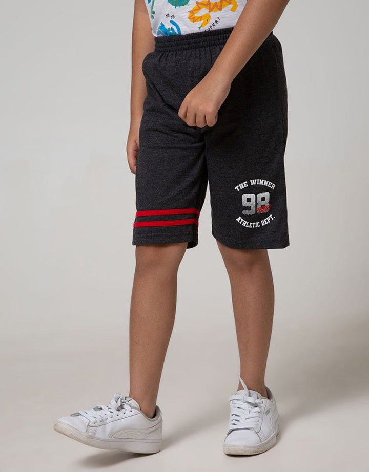 Little M Short Sleeve T-Shirt Slub Fullprint Dino