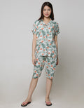 St. Yves Short Sleeve Pyjama Capri