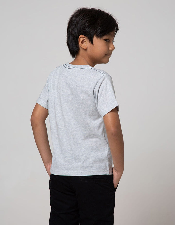 Little M Short Sleeve T-Shirt Sequin Dino Fierce Friends