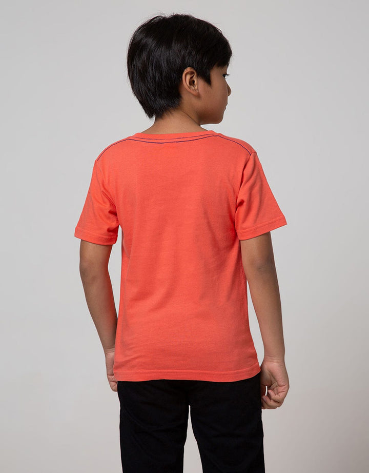 Little M Short Sleeve T-Shirt Flip Laken Giraffe