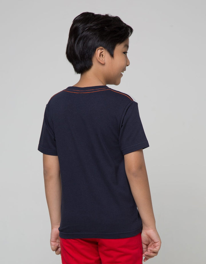 Little M Short Sleeve T-Shirt Cut N Sewn Dino Squad