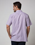 Stanley Adams Short Sleeve Shirt Check Regular Point Collar