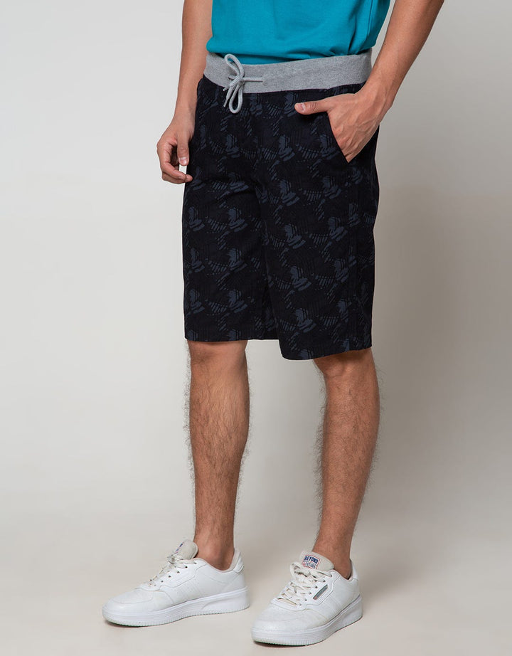 Nevada Short Pants Ds Rib Print