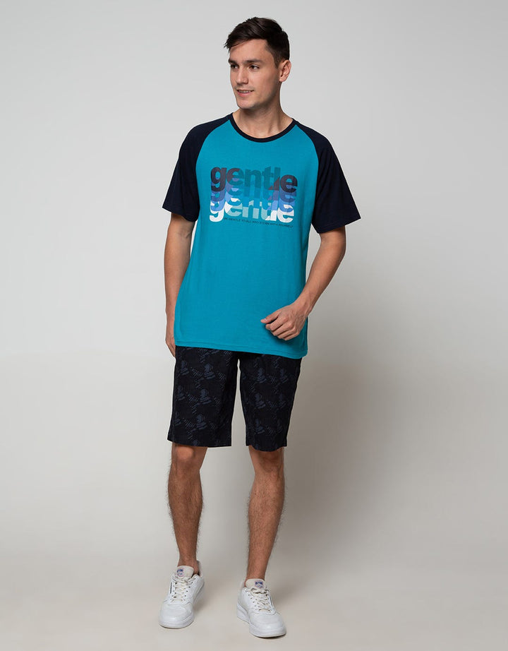 Nevada Short Pants Ds Rib Print