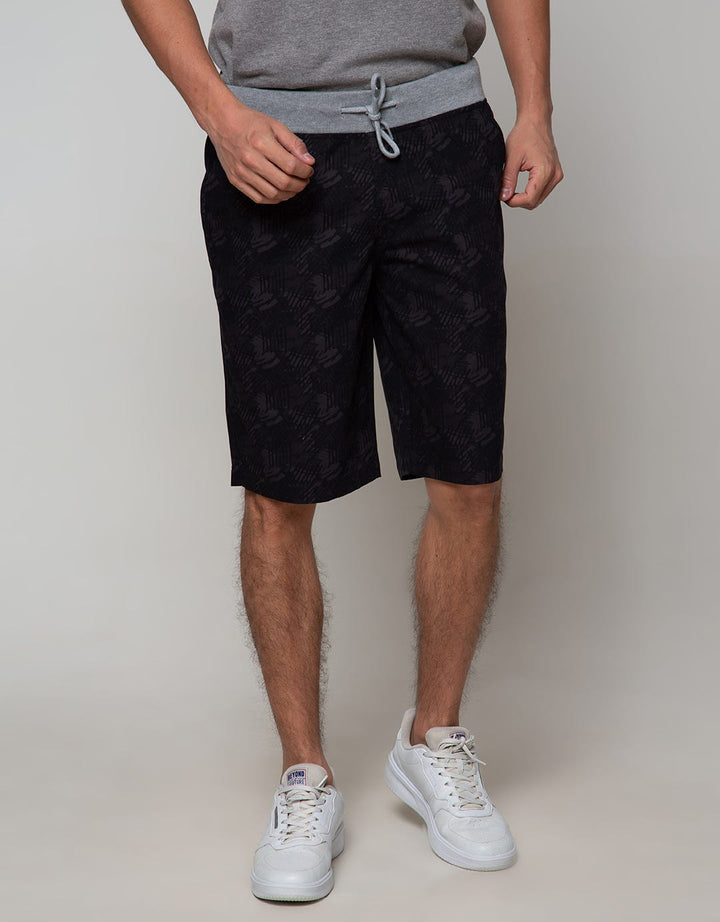 Nevada Short Pants Ds Rib Print