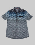 Forex Leaf Print Short Sleeve Shirt 