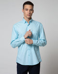 Cole Ls Shirt Print Slim Button Down