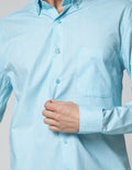 Cole Ls Shirt Print Slim Button Down