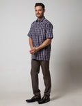 Cole Short Sleeve Shirt Medium Check