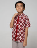 Arjuna Weda Boy Shirt Batik Ray Kawung