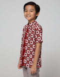 Arjuna Weda Boy Shirt Batik Ray Kawung