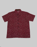 Arjunaweda Boy's Batik Shirt with Mountain Pattern