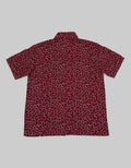 Arjunaweda Boy's Batik Shirt with Mountain Pattern